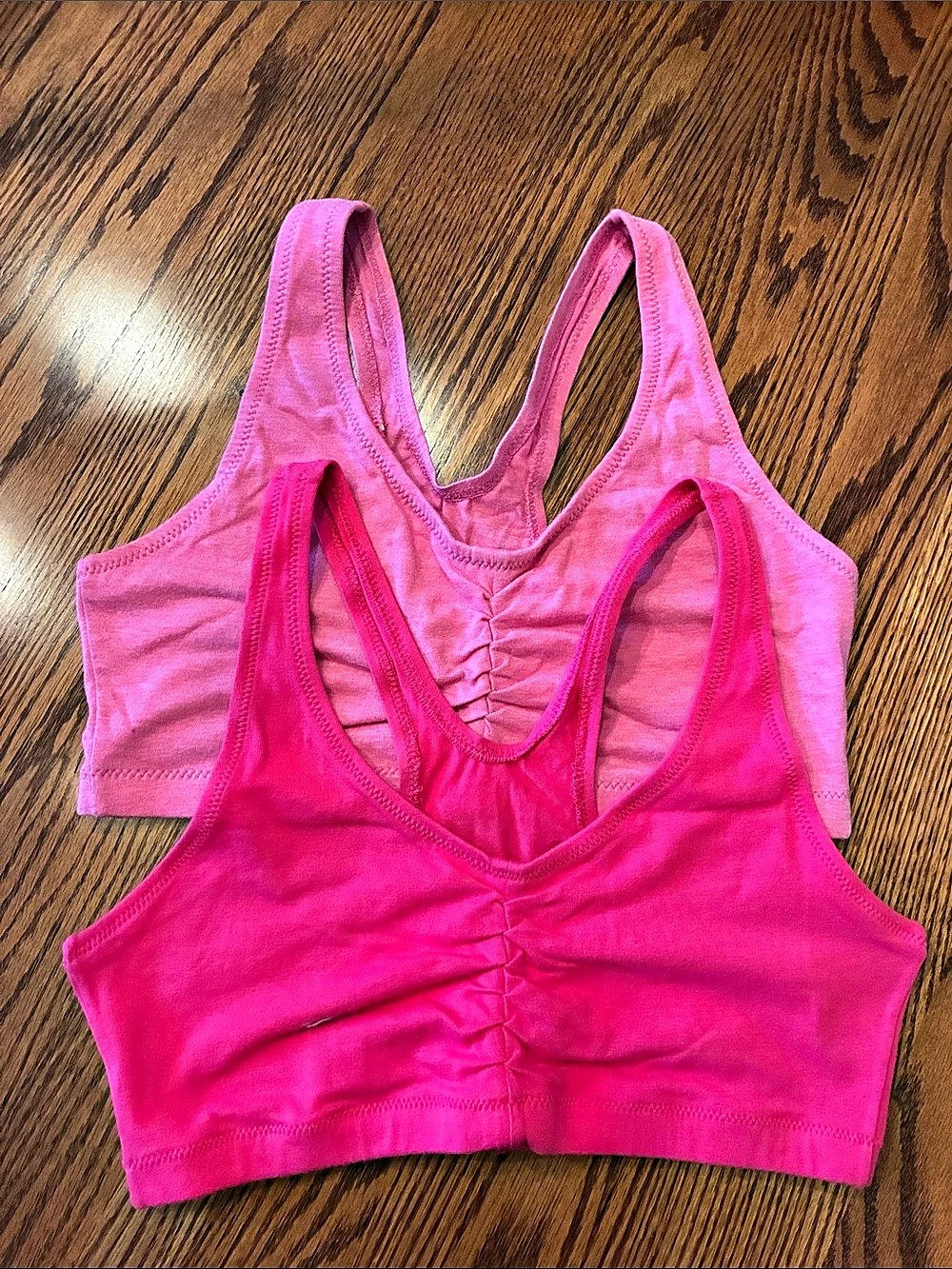 Hanes Brand Women's Ruched Front Bras Size Large